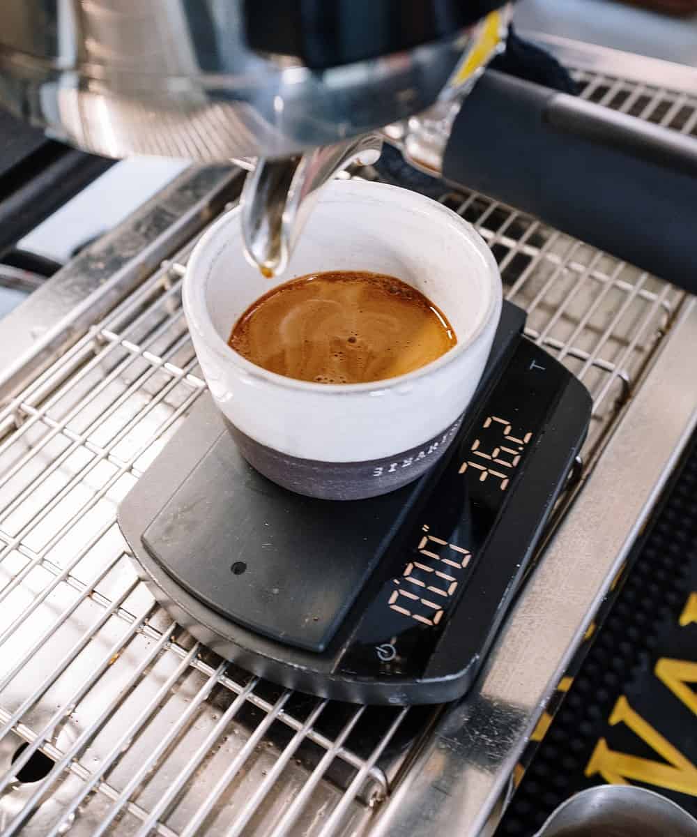 start coffee extraction
