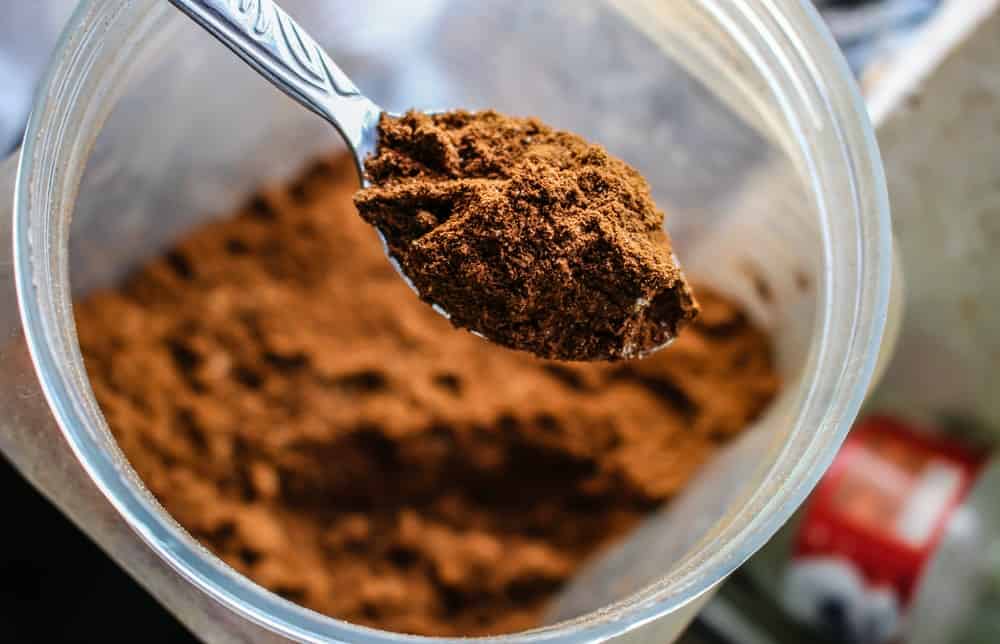 Protein Powder in Coffee