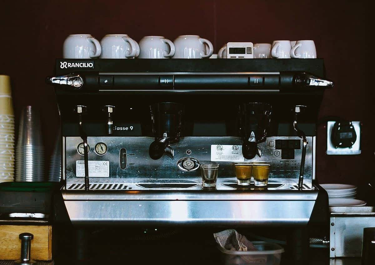 an expensive espresso machine