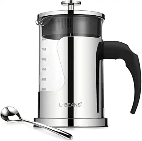 L-BEANS French Press Coffee Maker