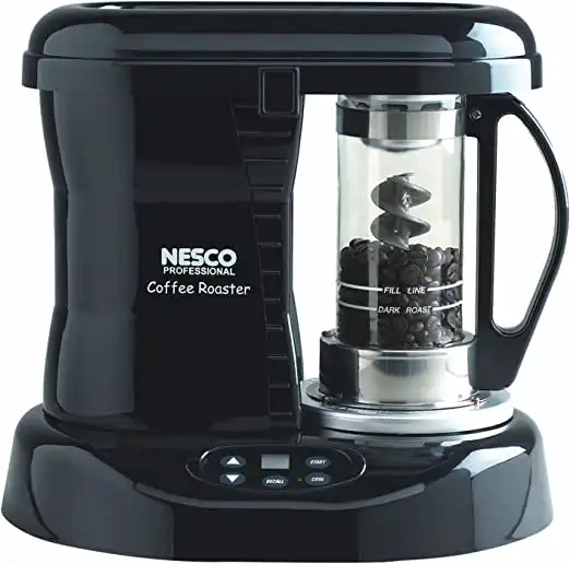Nesco CR-1010-PR Coffee Bean Roaster, Black