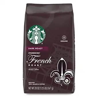 Starbucks Dark Roast Ground Coffee — French Roast