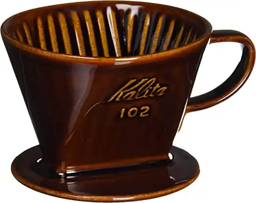Kalita Style coffee dripper, 102, Brown